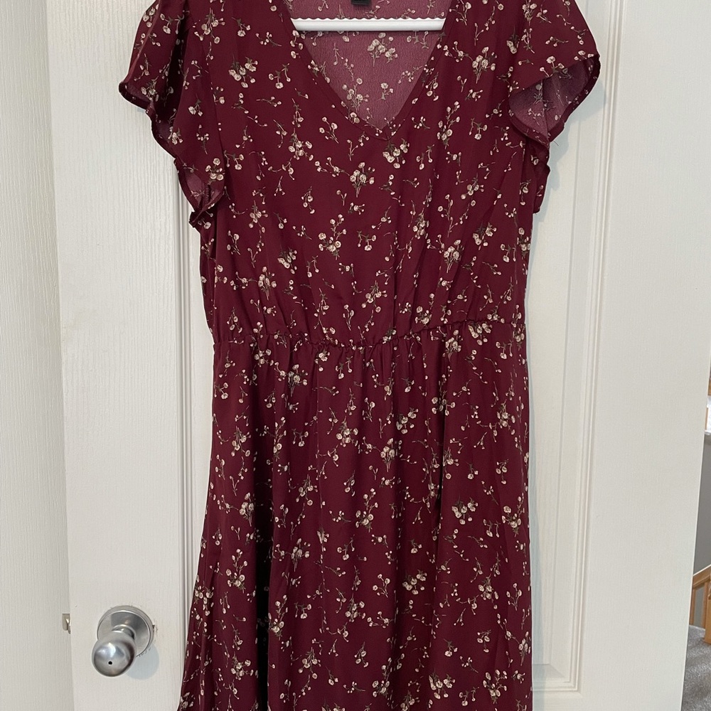 Shein elastic waist mini dress.